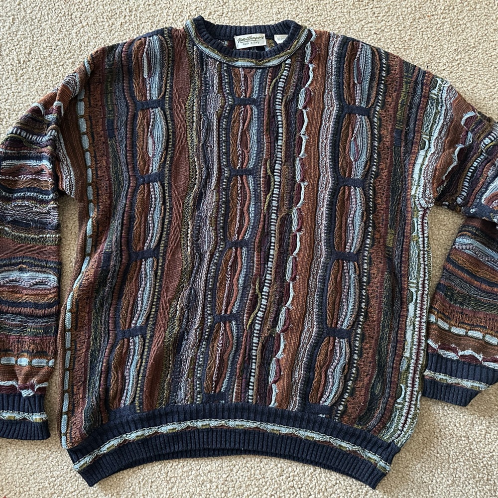Men's XL Navy Norm Thompson Sweater